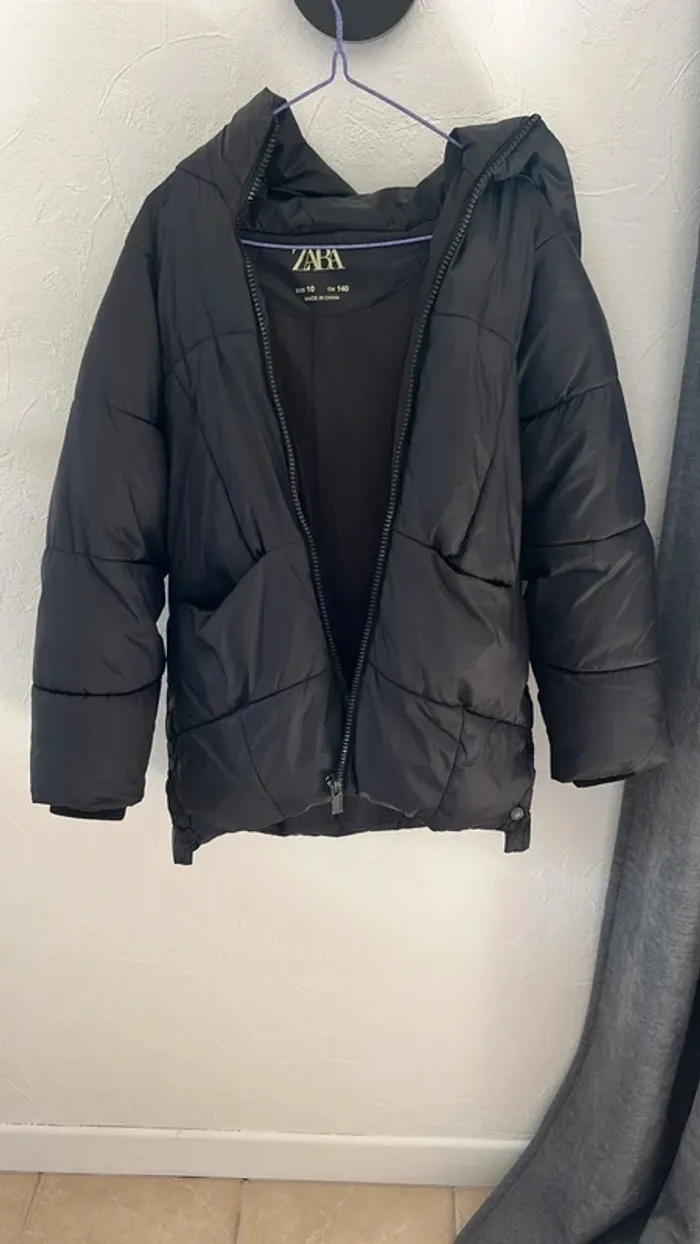 Blouson doudoune Zara fille