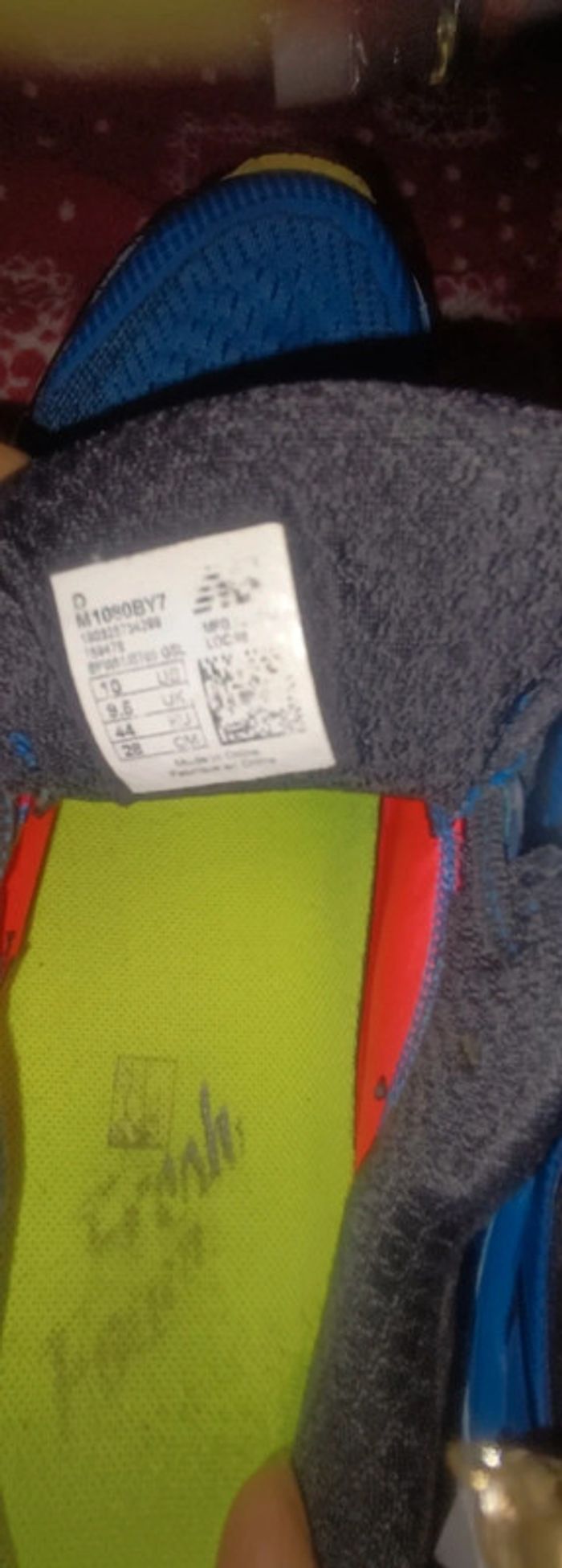 Baskets bleues New Balance fresh foam - photo numéro 6