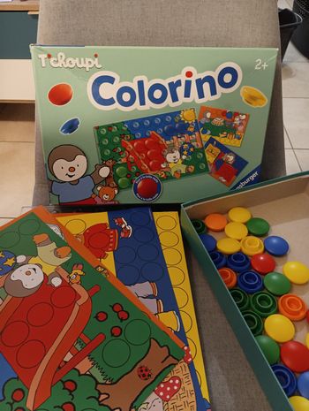 Jeu colorino T'choupi de ravensburger