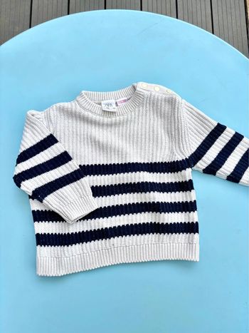 Pull Zara rayures 3-4 ans 104cm