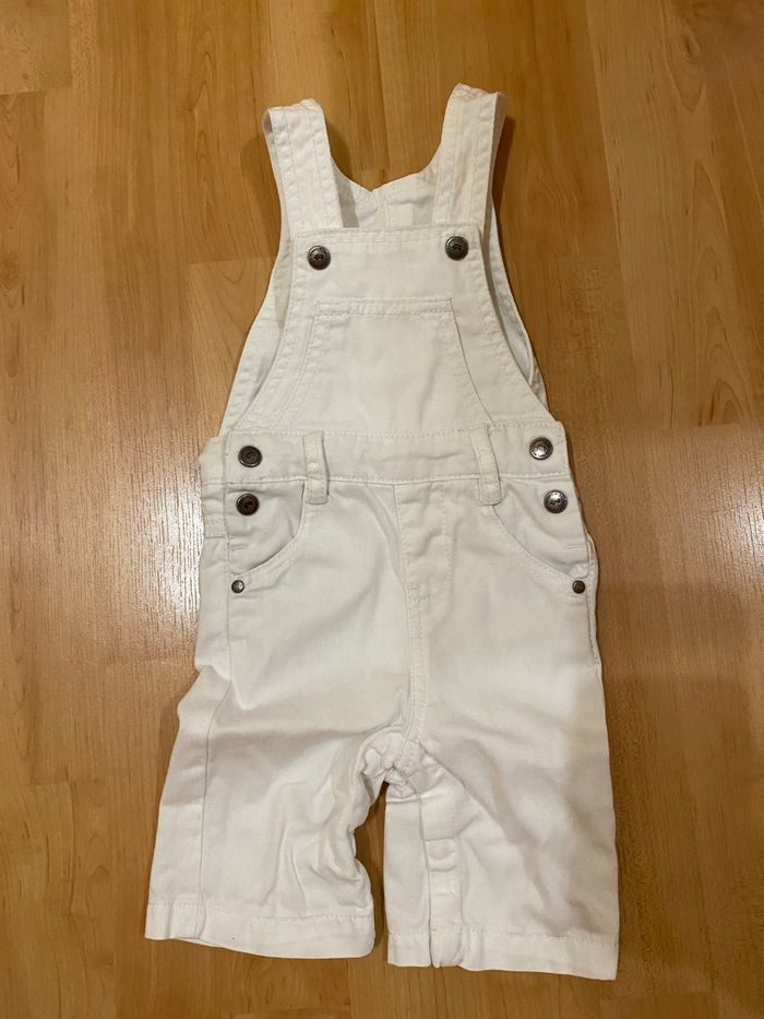 Salopette blanche