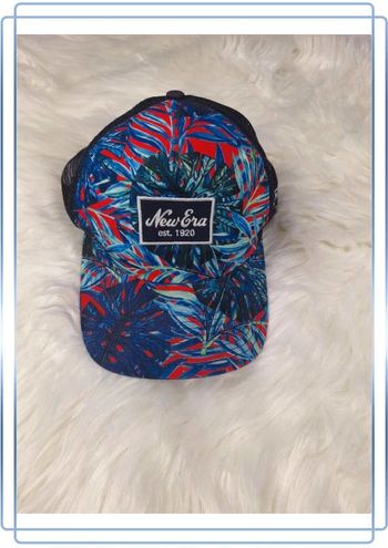 casquette new era tropical ajustable  brodé (495)