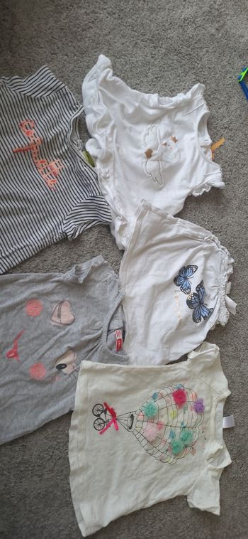 Lot T-shirt 6 mois