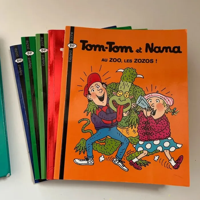 Lot 6 livres tom-tom et nana - photo numéro 2