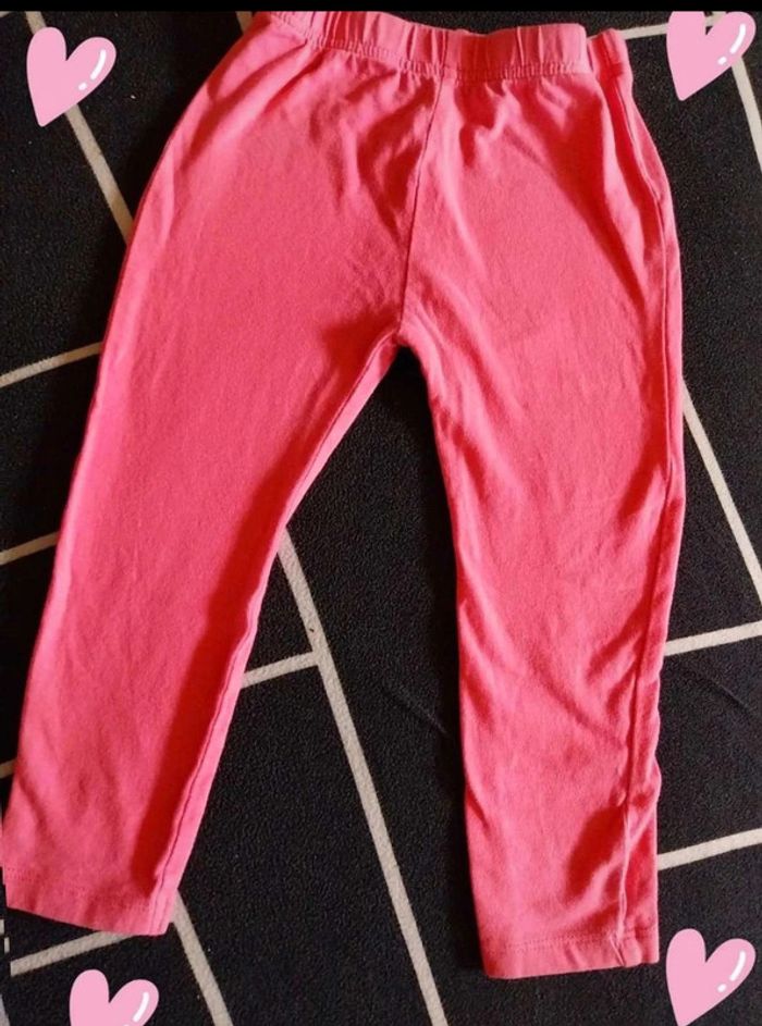Legging rose 2ans