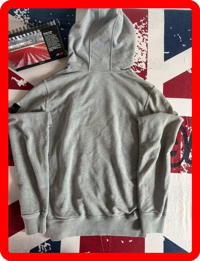 Sweat à capuche 3/4 zip Stone Island taille xs/s - photo numéro 9