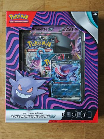 Coffret Pokémon Collection spéciale Puissance Obscure ex Ectoplasma/Absol