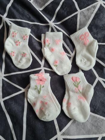 Lot de 5 paires de chaussettes bébé