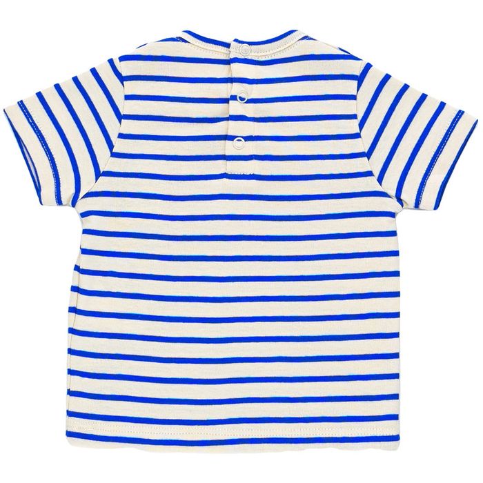 T-Shirt à manches courtes 3 mois Petit Bateau - photo numéro 2