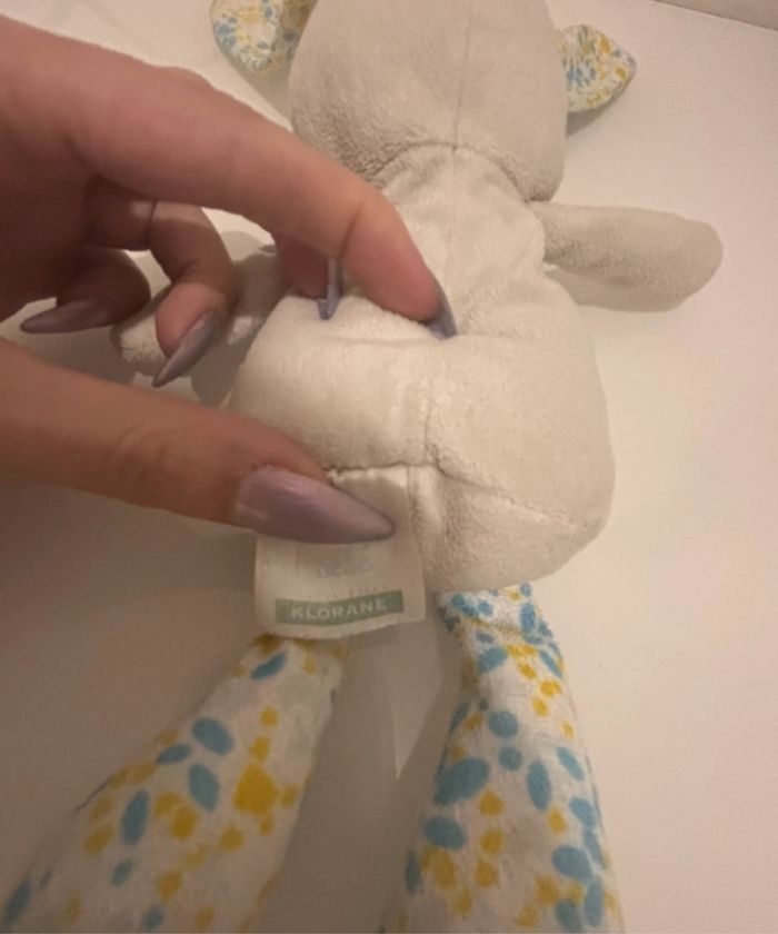Doudou lapin Klorane - photo numéro 5