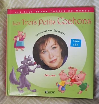 Les 3 petits cochons + CD