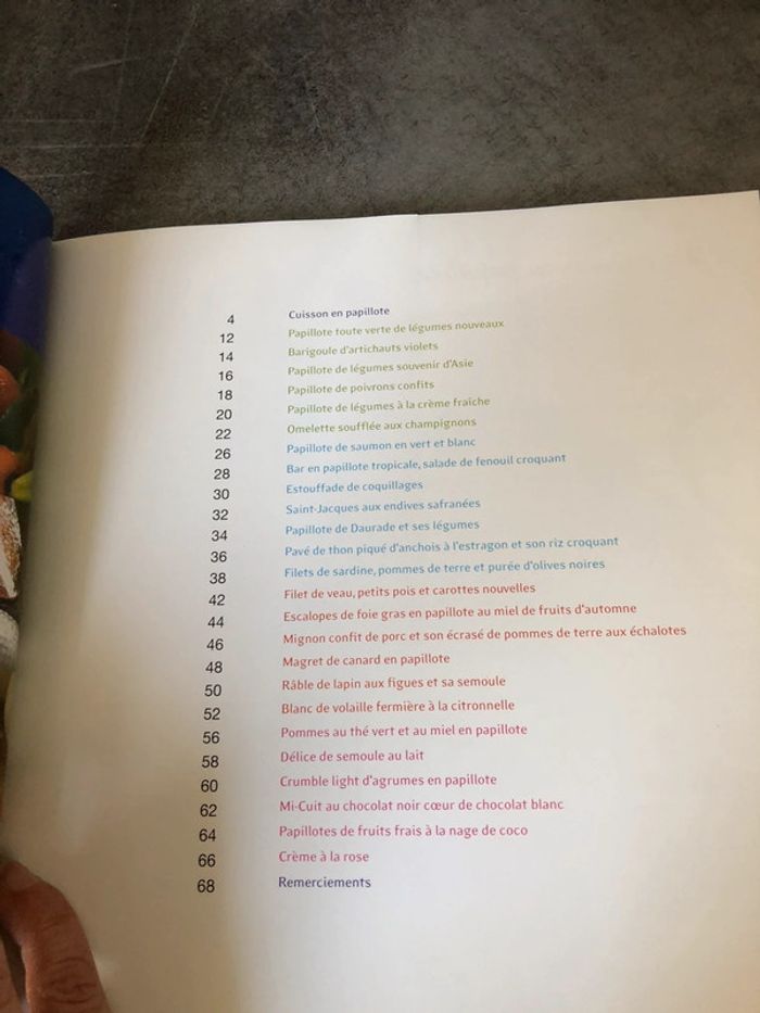 Livre recettes papillotes - photo numéro 3