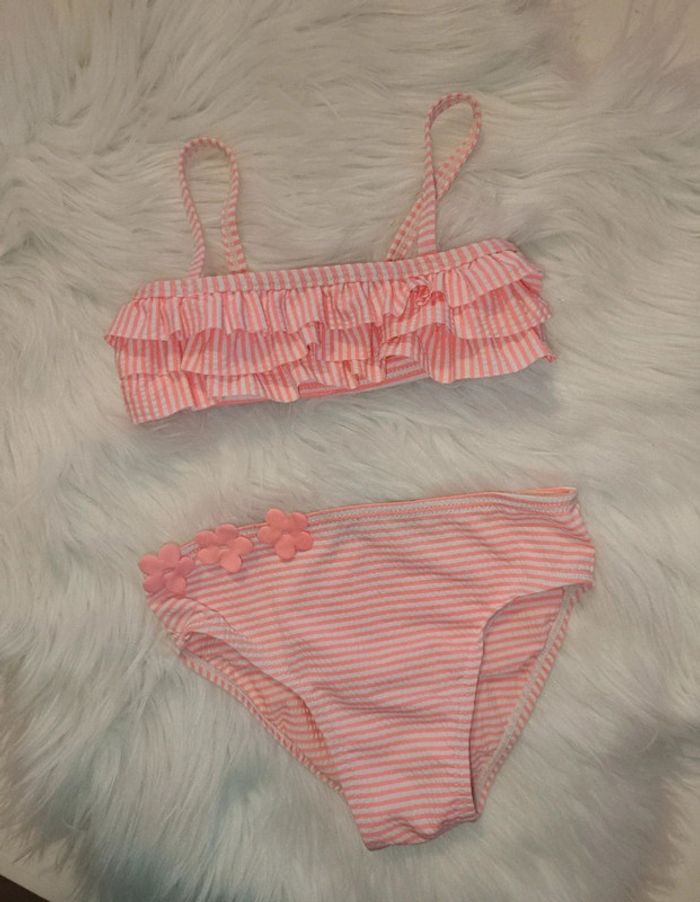 Maillot de bain 2 pièces bébé fille
