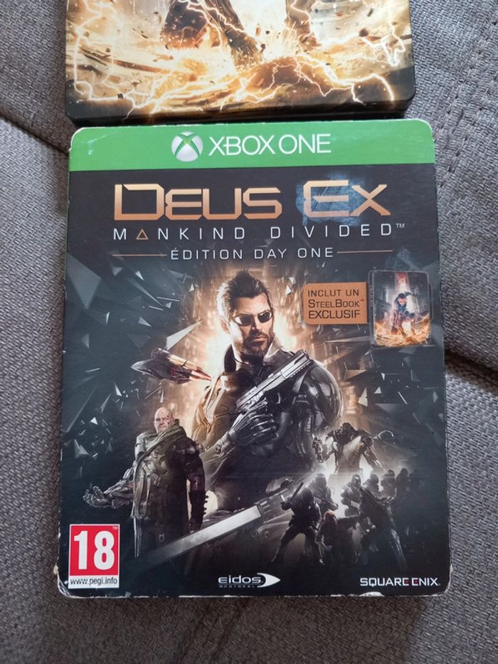 Jeu xbox one DEUS EX édition spécial - photo numéro 4