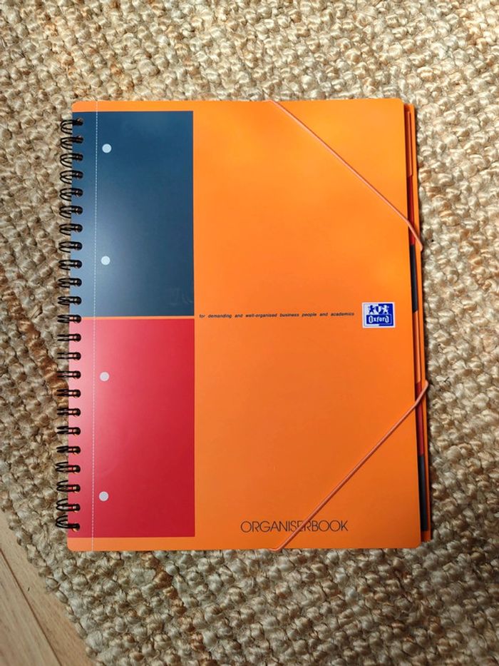 Cahier organiseur