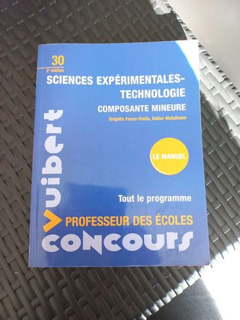 Manuel de préparation au crpe sciences technologie