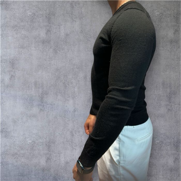 Pull calvin klein vintage -laine merinos - photo numéro 3