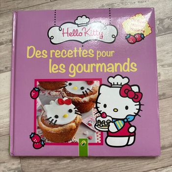 Livre de recettes gourmandes hello kitty