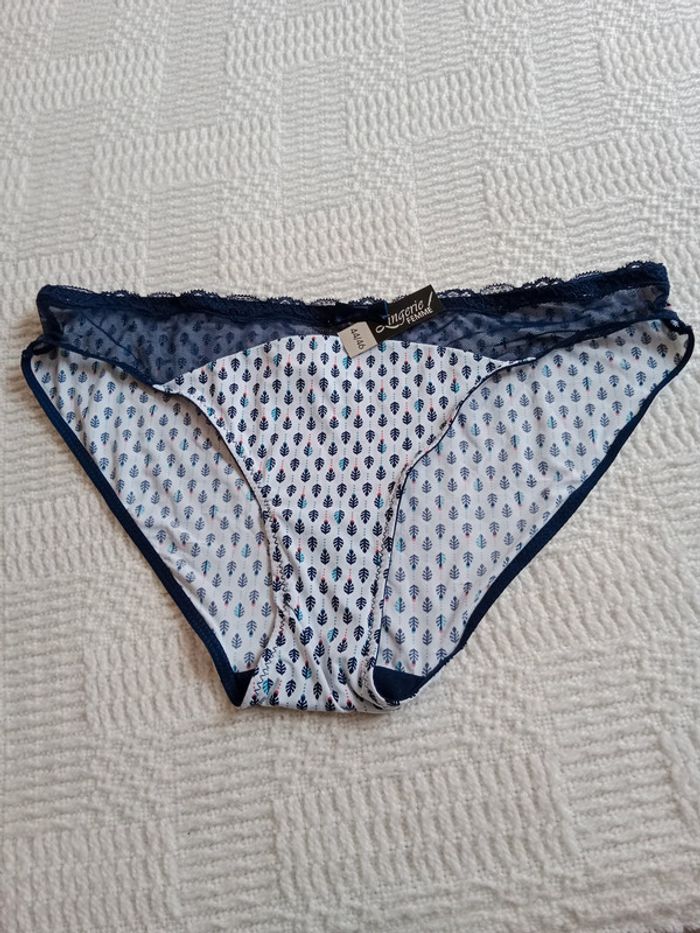 slip femme microfibre taille 44/46