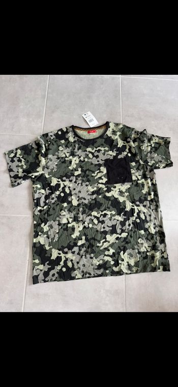 Tee shirt manches courtes camouflage 5XL