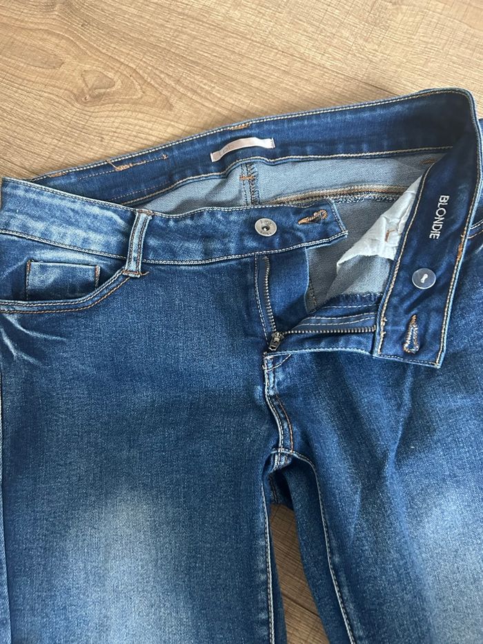 Jean bleu marine LPB Woman taille 38 excellent état - photo numéro 9