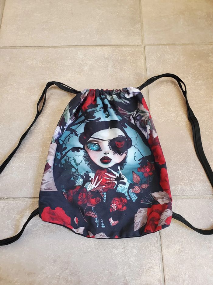 Sac a dos a lacets - photo numéro 2
