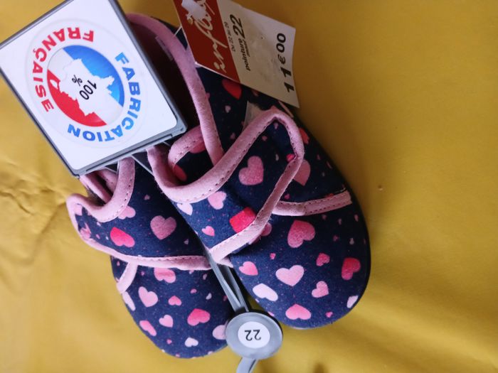 chaussons fille coeur 22 - photo numéro 2