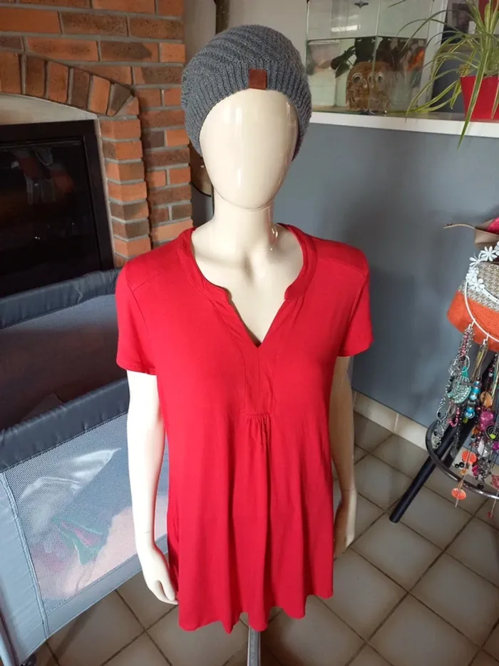 Tunique rouge T.XL