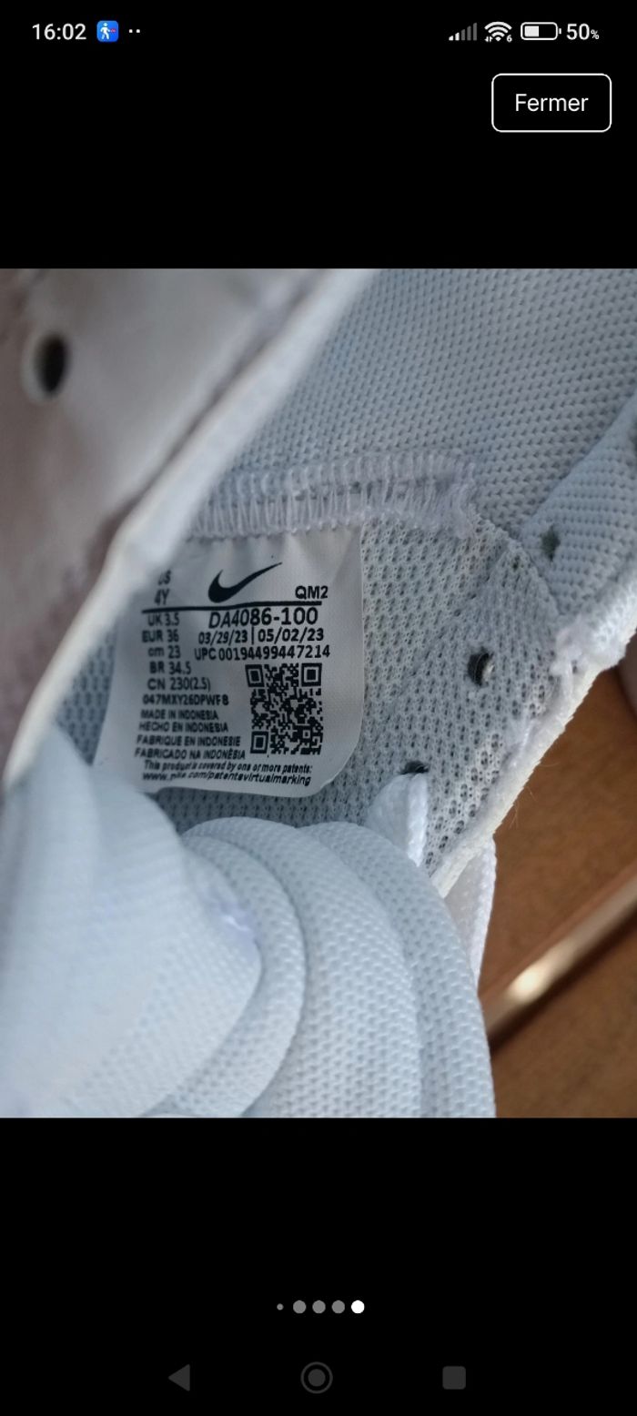 Baskets Nike montantes blazer mid - photo numéro 8