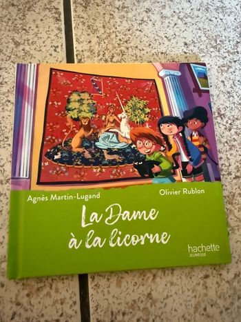Livre la dame à la licorne