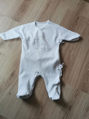 Bodie blanc doux bébé étoile