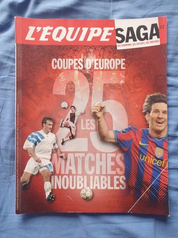 L'équipe Saga - n°2 - Coupes d'Europe - 30 avril 2011