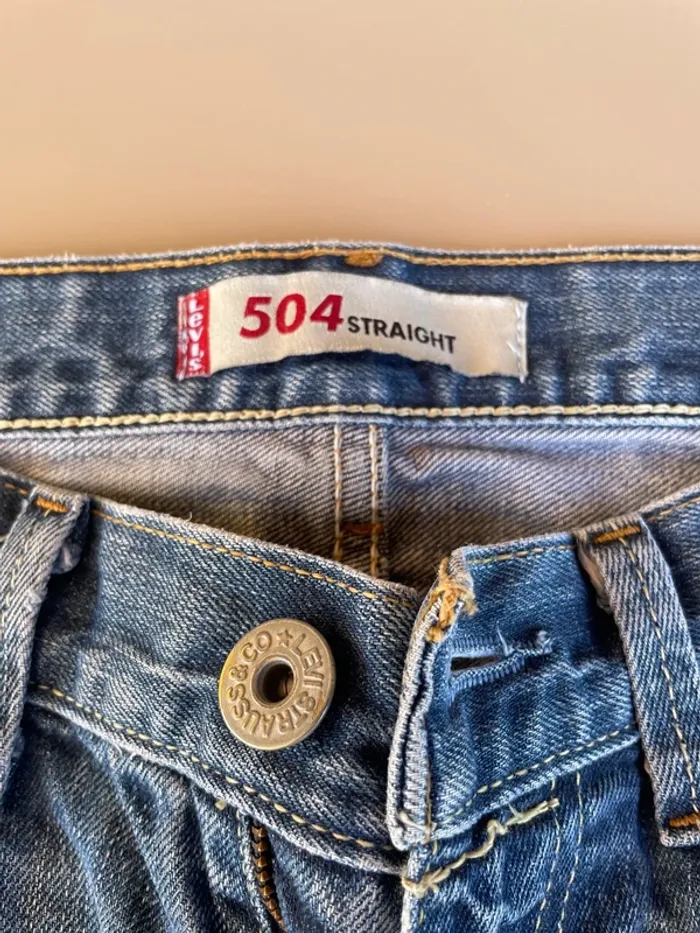 Bermuda 504 straight en jean Levi’s - photo numéro 2