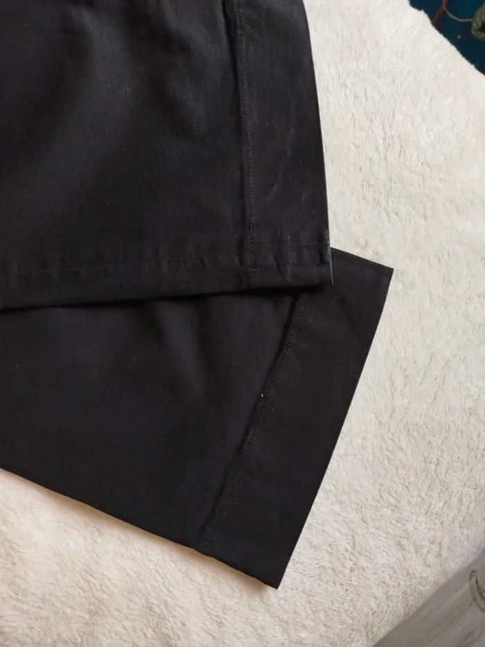 Pantalon droit noir femme Comptoir des Cotonniers taille - photo numéro 3