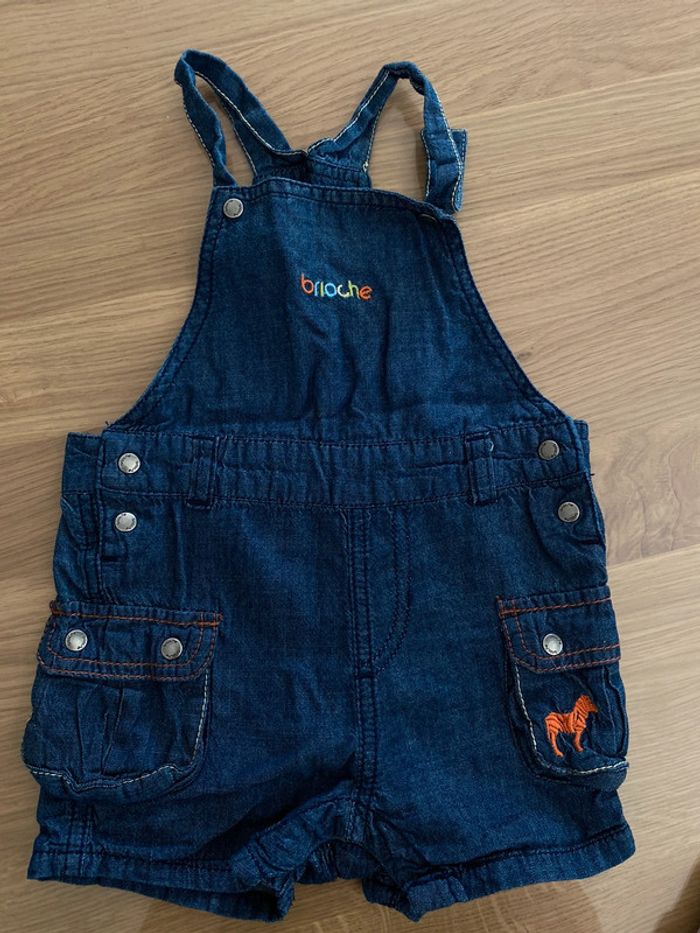 Salopette souple courte 6 mois