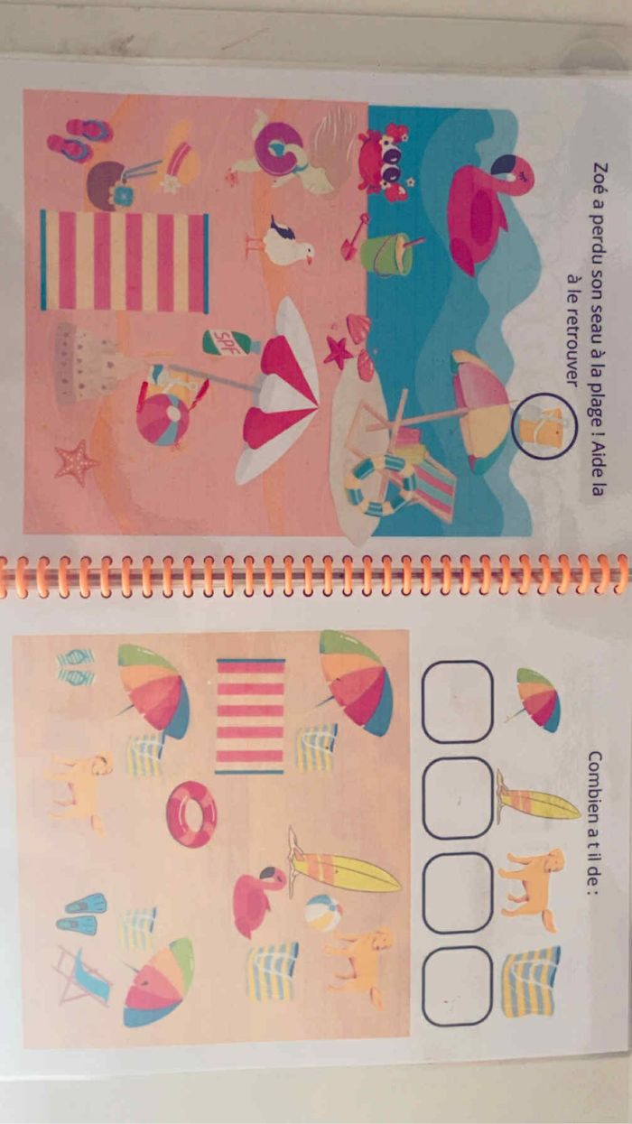 Livret activité enfant vacances 3-5 ans - photo numéro 3