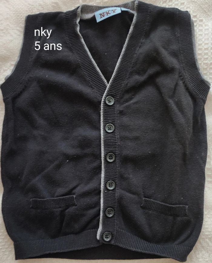 Gilet fin nky 5 ans