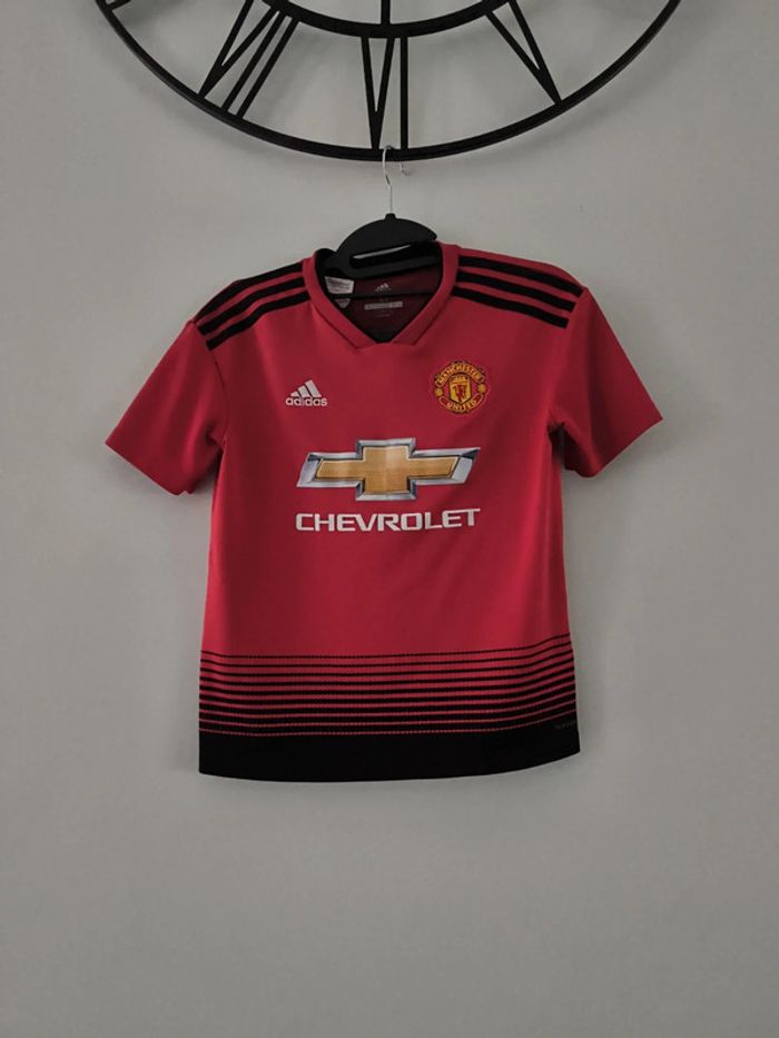 Maillot foot adidas Manchester 2018-2019 taille 11 12 ans