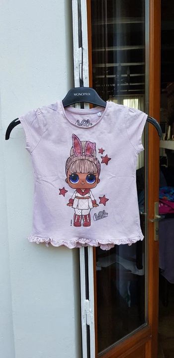 Tee-shirt LOL fille - T. 6 ans