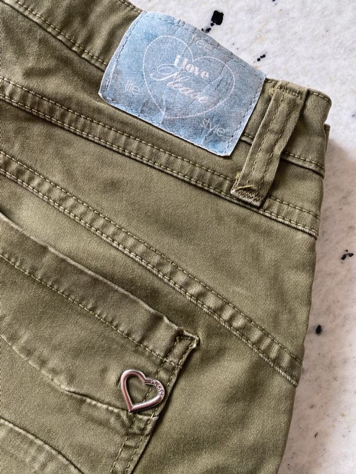 Pantalon kaki taille basse Please L - photo numéro 6