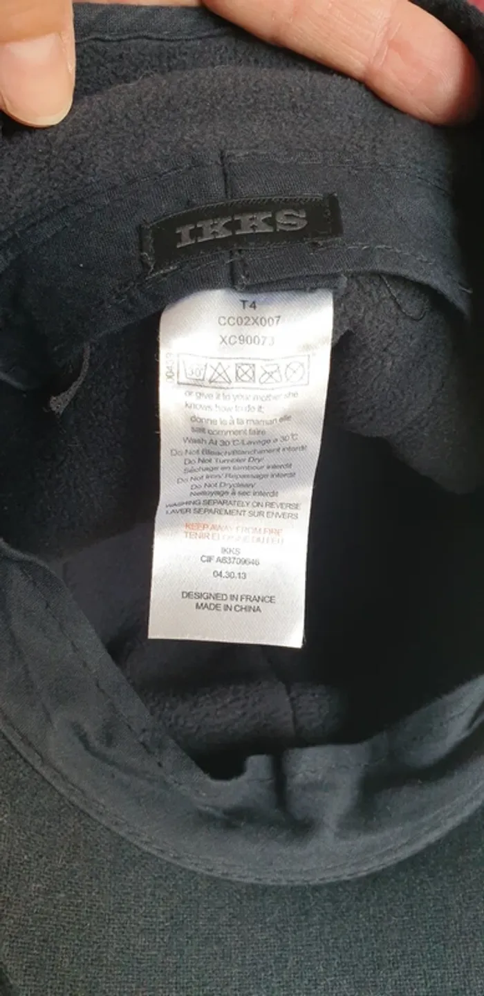 Casquette hiver IKKS T 4 - photo numéro 4