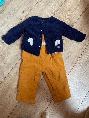 Ensemble combinaison/gilet