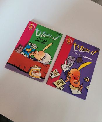 📚Lot 2 livres Titeuf 📚