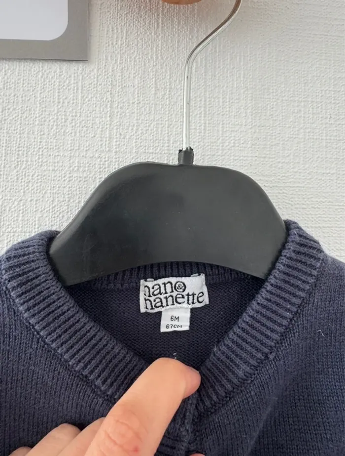 Gilet étoile - taille 6 mois 🌸 - photo numéro 2