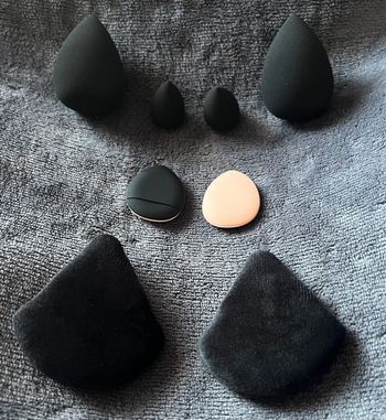 Lot de 8 beauty blinder noir neuf