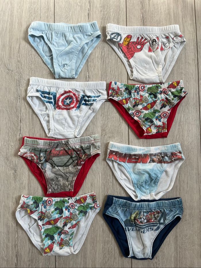 Lot de slips Marvel