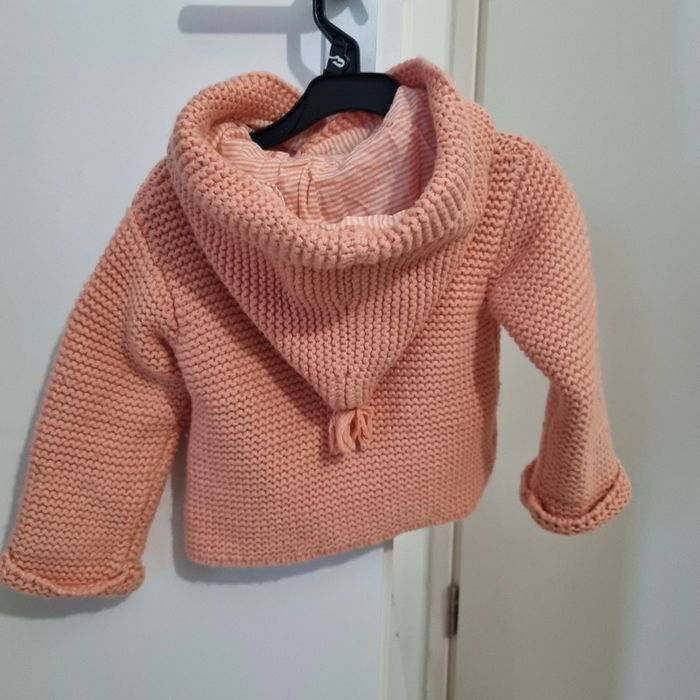 Gillet à capuche bébé fille taille 24 mois - photo numéro 4