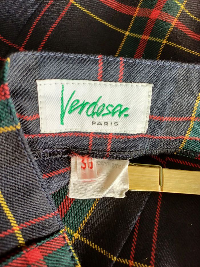 Pantalon écossais taille haute Verdosa taille 36 - photo numéro 7