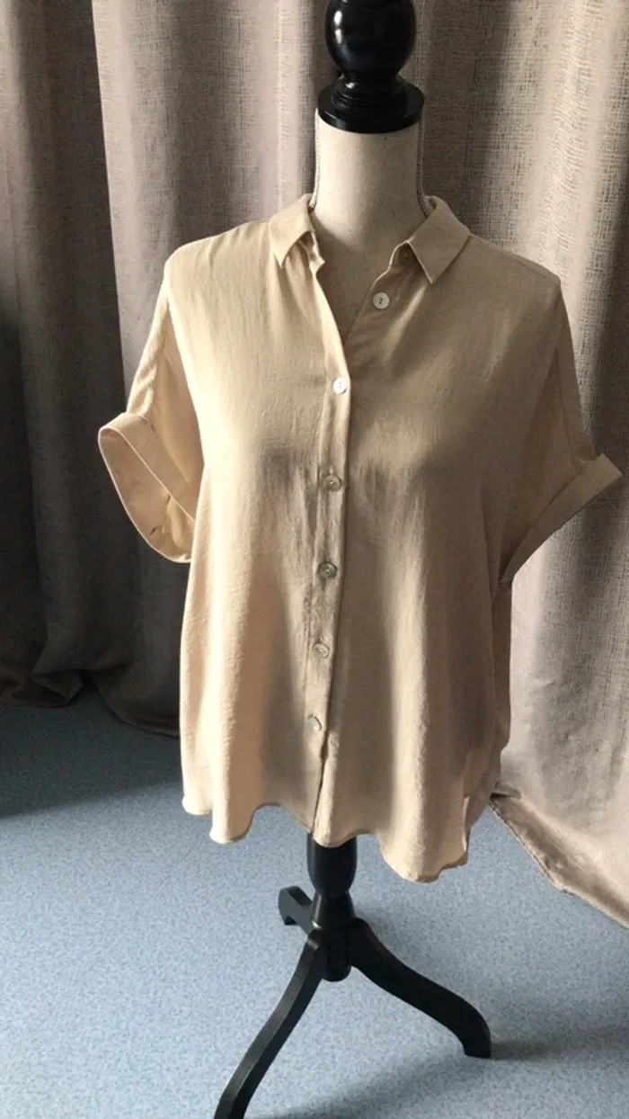 Chemisier couleur beige - photo numéro 5