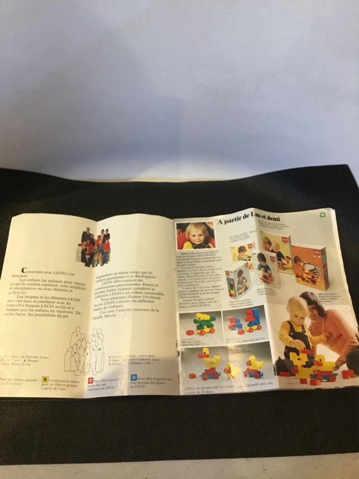 Lego system guide pour toute la famille catalogue fascicule 1976 legoland publicitaire vintage - photo numéro 3